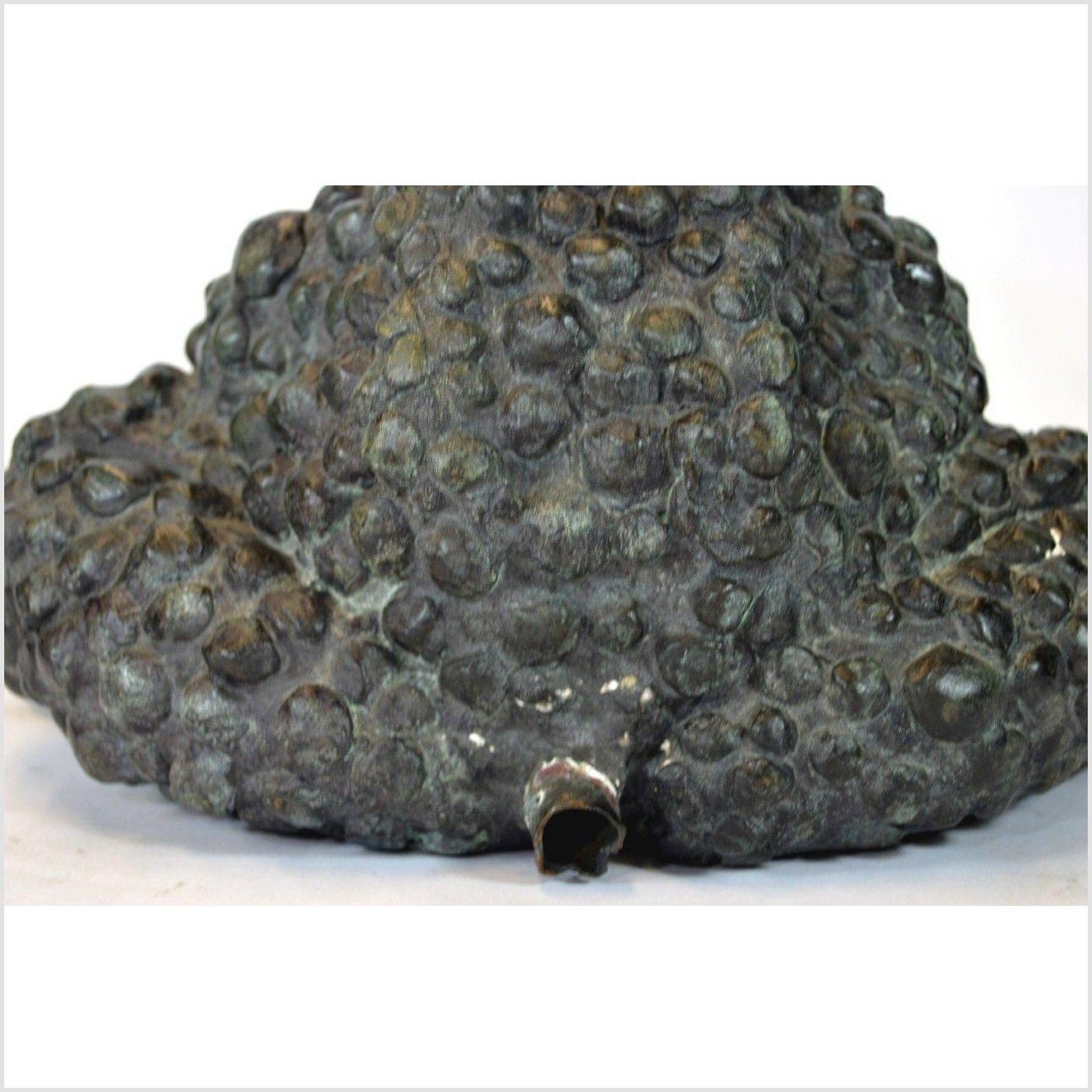 Verde Gris Bronze Pond Frog-7. Asian & Chinese Furniture, Art, Antiques, Vintage Home Décor for sale at FEA Home