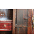 Very Large Original Finish Four Door Cabinet-2. Asian & Chinese Furniture, Art, Antiques, Vintage Home Décor for sale at FEA Home