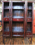 Very Large Original Finish Four Door Cabinet-3. Asian & Chinese Furniture, Art, Antiques, Vintage Home Décor for sale at FEA Home