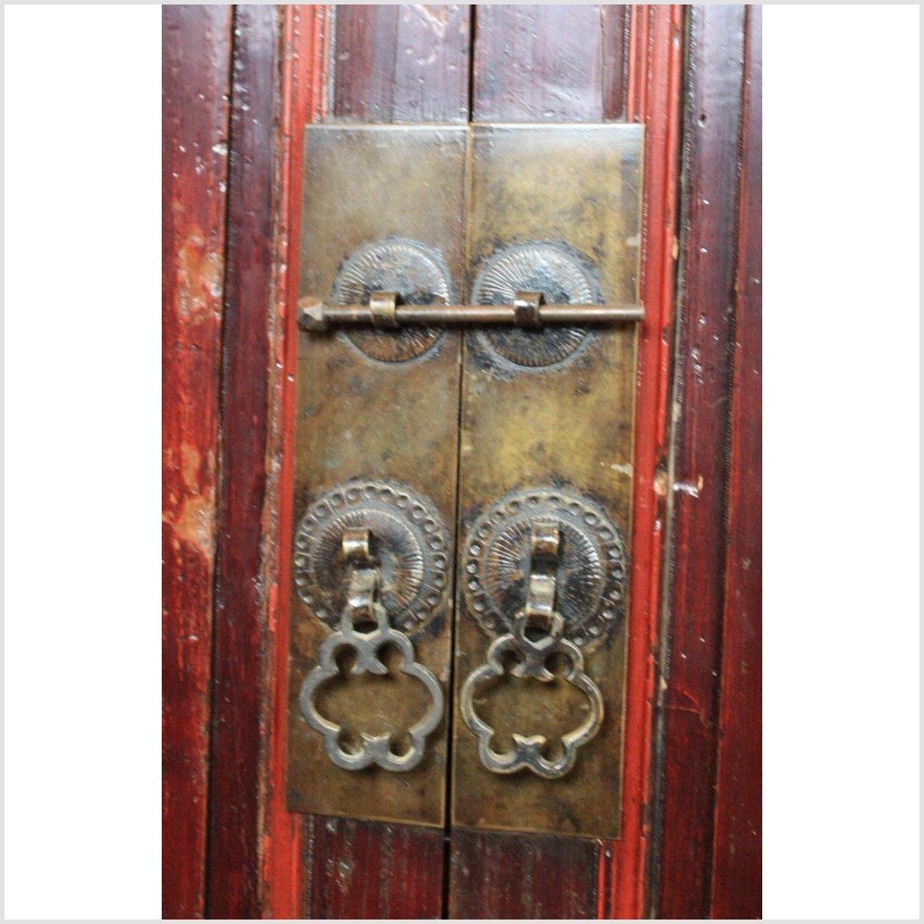 Very Large Original Finish Four Door Cabinet-4. Asian & Chinese Furniture, Art, Antiques, Vintage Home Décor for sale at FEA Home
