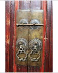 Very Large Original Finish Four Door Cabinet-4. Asian & Chinese Furniture, Art, Antiques, Vintage Home Décor for sale at FEA Home