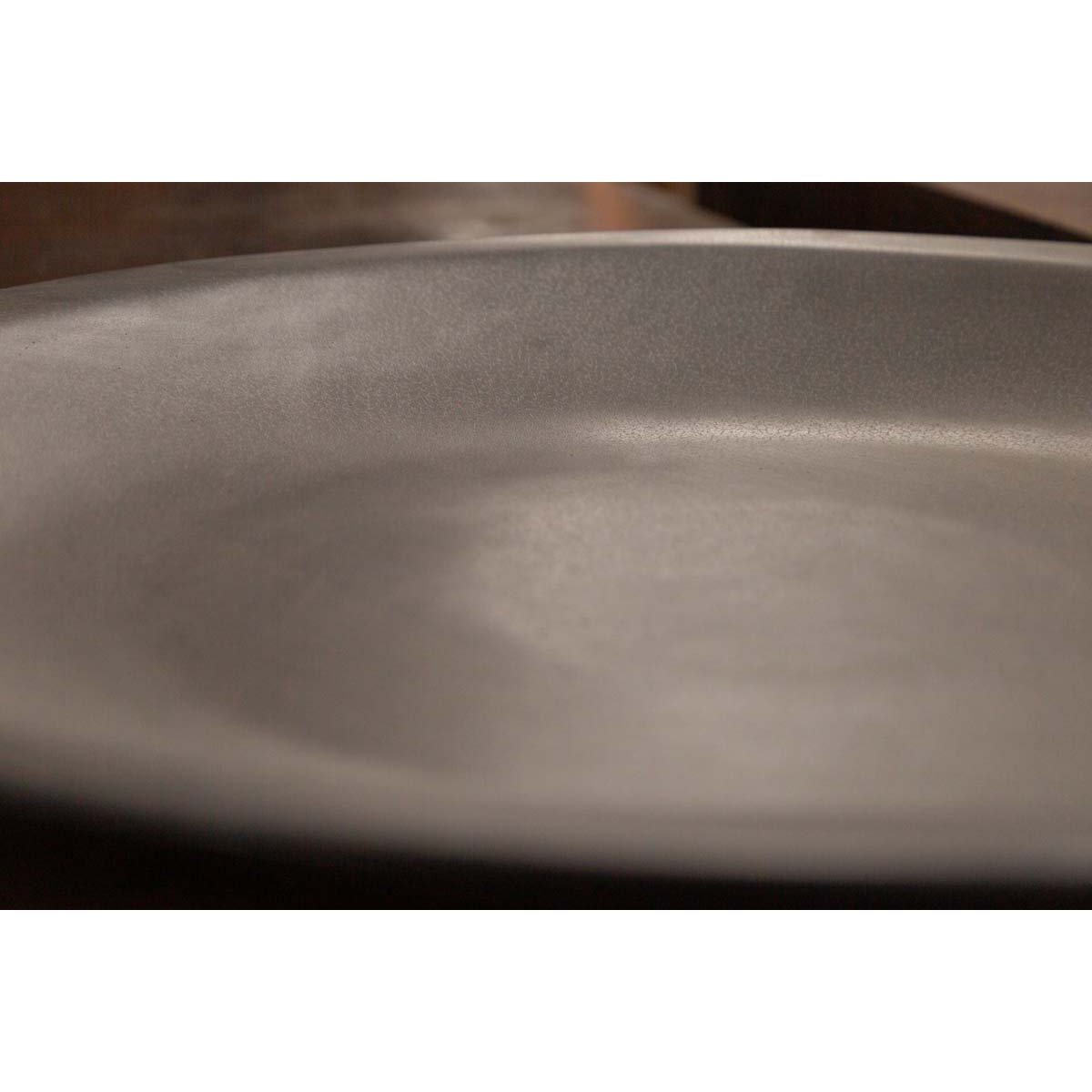 Vintage Cobalt Grey Ceramic Charger Plate, Three Available-11. Asian & Chinese Furniture, Art, Antiques, Vintage Home Décor for sale at FEA Home