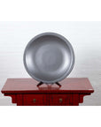 Vintage Cobalt Grey Ceramic Charger Plate, Three Available-5. Asian & Chinese Furniture, Art, Antiques, Vintage Home Décor for sale at FEA Home