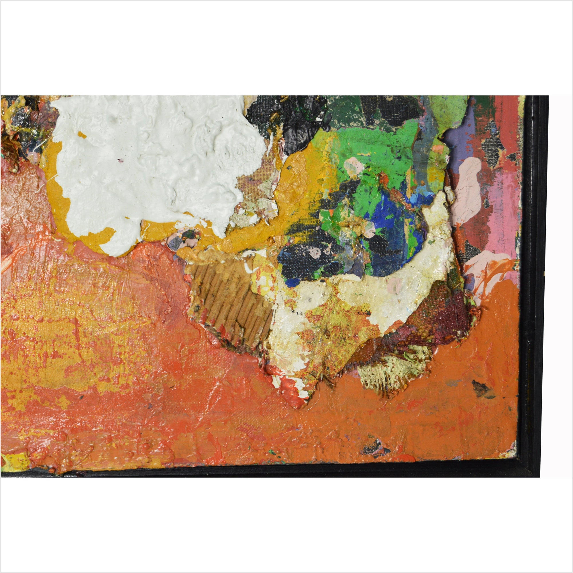 Vintage Abstract Oil Painting-5. Asian & Chinese Furniture, Art, Antiques, Vintage Home Décor for sale at FEA Home