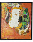 Vintage Abstract Oil Painting-7. Asian & Chinese Furniture, Art, Antiques, Vintage Home Décor for sale at FEA Home