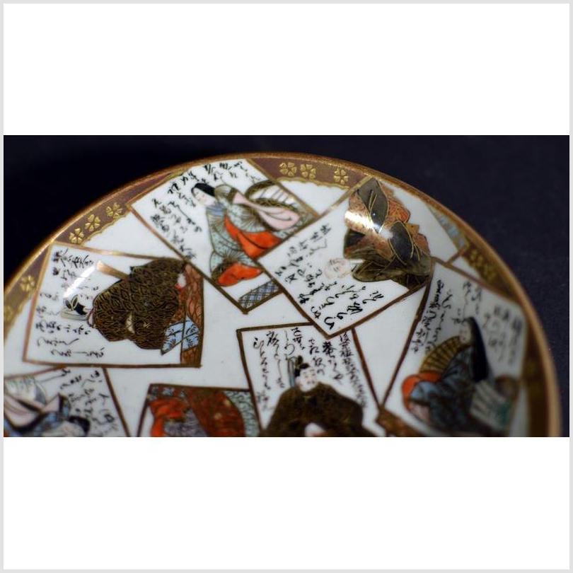 Vintage Asian Hand Painted Porcelain Plate-3. Asian & Chinese Furniture, Art, Antiques, Vintage Home Décor for sale at FEA Home