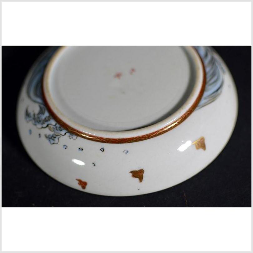 Vintage Asian Hand Painted Porcelain Plate-7. Asian & Chinese Furniture, Art, Antiques, Vintage Home Décor for sale at FEA Home