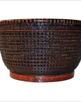 Vintage Handmade Rattan Basket-2. Asian & Chinese Furniture, Art, Antiques, Vintage Home Décor for sale at FEA Home