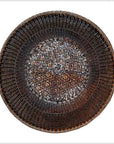 Vintage Handmade Rattan Basket-5. Asian & Chinese Furniture, Art, Antiques, Vintage Home Décor for sale at FEA Home