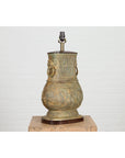 Vintage Bronze Chinese Hu Vessel Inspired Table Lamp, SKU , image 16