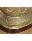 Vintage Bronze Chinese Hu Vessel Inspired Table Lamp, SKU , image 20