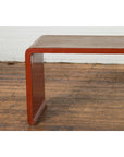 Vintage Burmese Negora Lacquer Japanese Inspired Design Waterfall Coffee Table-9. Asian & Chinese Furniture, Art, Antiques, Vintage Home Décor for sale at FEA Home
