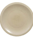 Vintage Beige Celadon Ceramic Charger Plate-1. Asian & Chinese Furniture, Art, Antiques, Vintage Home Décor for sale at FEA Home