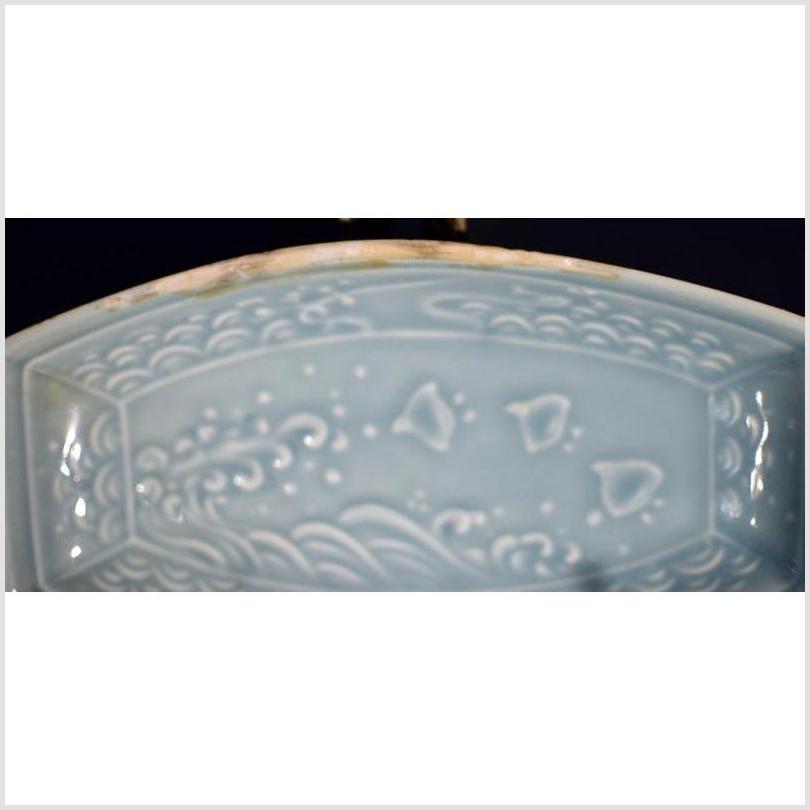 Vintage Chinese Celadon Dish / Bowl-4. Asian & Chinese Furniture, Art, Antiques, Vintage Home Décor for sale at FEA Home
