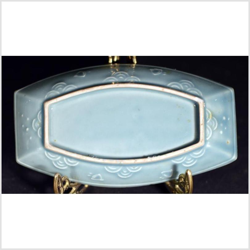 Vintage Chinese Celadon Dish / Bowl-5. Asian & Chinese Furniture, Art, Antiques, Vintage Home Décor for sale at FEA Home
