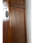 Vintage Chinese Elm Compound Wedding Wardrobe in Two Parts with Metal Hinges-18. Asian & Chinese Furniture, Art, Antiques, Vintage Home Décor for sale at FEA Home