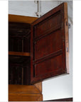 Vintage Chinese Elm Compound Wedding Wardrobe in Two Parts with Metal Hinges-10. Asian & Chinese Furniture, Art, Antiques, Vintage Home Décor for sale at FEA Home