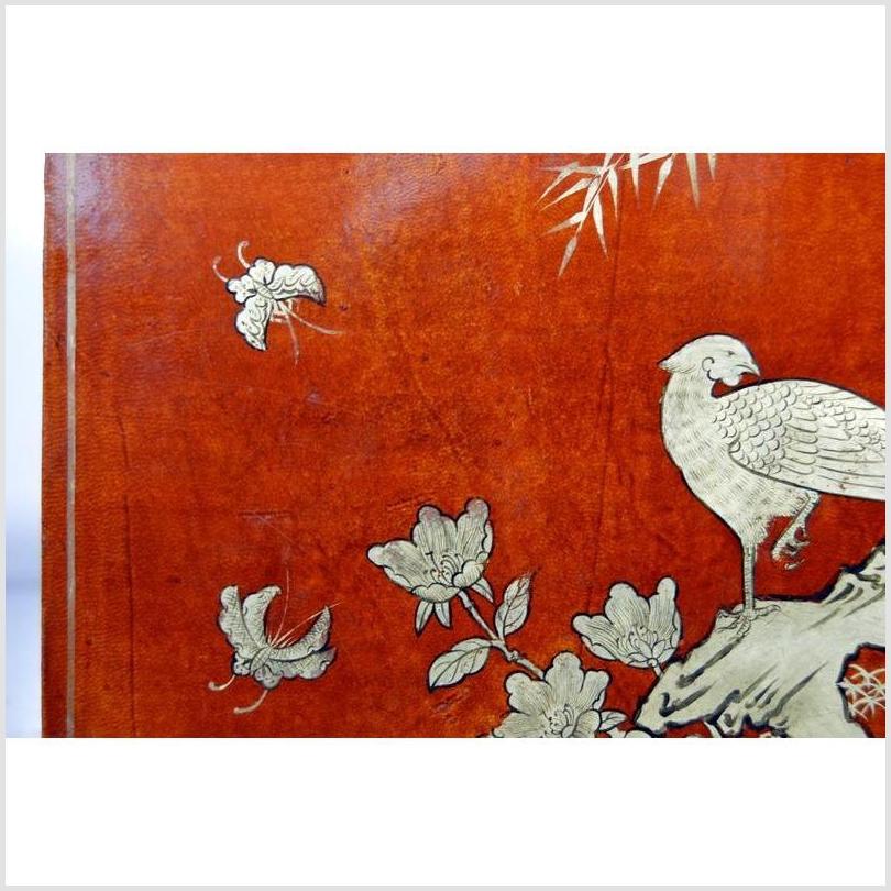 Vintage Chinese Hand Painted Lacquered Dowry Box-6. Asian & Chinese Furniture, Art, Antiques, Vintage Home Décor for sale at FEA Home