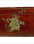 Vintage Chinese Hand Painted Lacquered Dowry Box-9. Asian & Chinese Furniture, Art, Antiques, Vintage Home Décor for sale at FEA Home