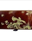 Vintage Chinese Hand Painted Lacquered Dowry Box-3. Asian & Chinese Furniture, Art, Antiques, Vintage Home Décor for sale at FEA Home