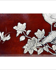 Vintage Chinese Hand Painted Lacquered Dowry Box-5. Asian & Chinese Furniture, Art, Antiques, Vintage Home Décor for sale at FEA Home
