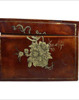 Vintage Chinese Hand Painted Lacquered Dowry Box-9. Asian & Chinese Furniture, Art, Antiques, Vintage Home Décor for sale at FEA Home