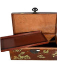 Vintage Chinese Hand Painted Lacquered Dowry Box-11. Asian & Chinese Furniture, Art, Antiques, Vintage Home Décor for sale at FEA Home