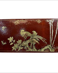 Vintage Chinese Hand Painted Lacquered Dowry Box-3. Asian & Chinese Furniture, Art, Antiques, Vintage Home Décor for sale at FEA Home