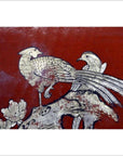 Vintage Chinese Hand Painted Lacquered Dowry Box-4. Asian & Chinese Furniture, Art, Antiques, Vintage Home Décor for sale at FEA Home