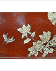 Vintage Chinese Hand Painted Lacquered Dowry Box-6. Asian & Chinese Furniture, Art, Antiques, Vintage Home Décor for sale at FEA Home