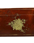 Vintage Chinese Hand Painted Lacquered Dowry Box-9. Asian & Chinese Furniture, Art, Antiques, Vintage Home Décor for sale at FEA Home