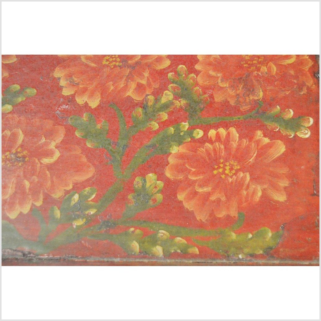 Vintage Chinese Hand Painted Ornate Tray-5. Asian & Chinese Furniture, Art, Antiques, Vintage Home Décor for sale at FEA Home