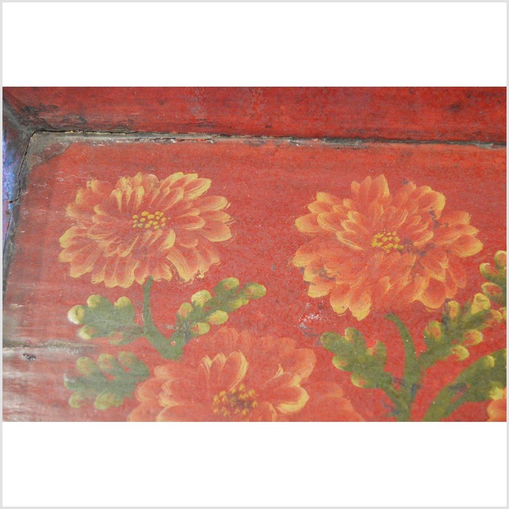 Vintage Chinese Hand Painted Ornate Tray-6. Asian & Chinese Furniture, Art, Antiques, Vintage Home Décor for sale at FEA Home