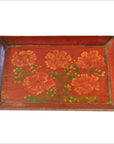 Vintage Chinese Hand Painted Ornate Tray-1. Asian & Chinese Furniture, Art, Antiques, Vintage Home Décor for sale at FEA Home