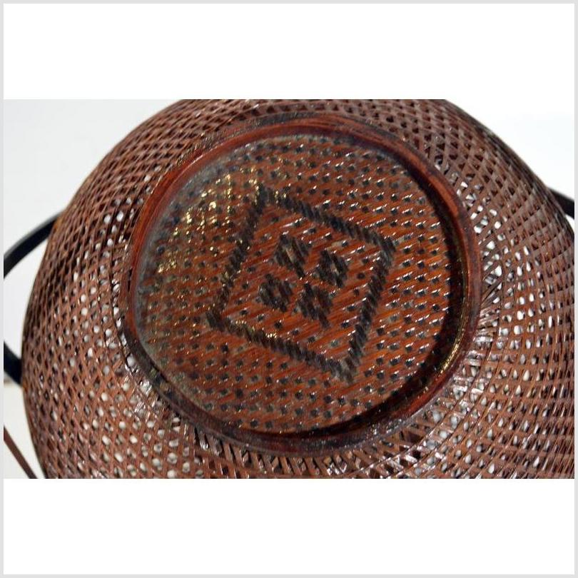 Vintage Chinese Lacquered Basket-3. Asian & Chinese Furniture, Art, Antiques, Vintage Home Décor for sale at FEA Home