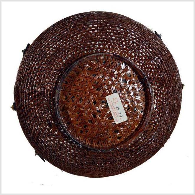 Vintage Chinese Lacquered Basket-6. Asian & Chinese Furniture, Art, Antiques, Vintage Home Décor for sale at FEA Home
