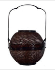 Vintage Chinese Lacquered Basket-1. Asian & Chinese Furniture, Art, Antiques, Vintage Home Décor for sale at FEA Home