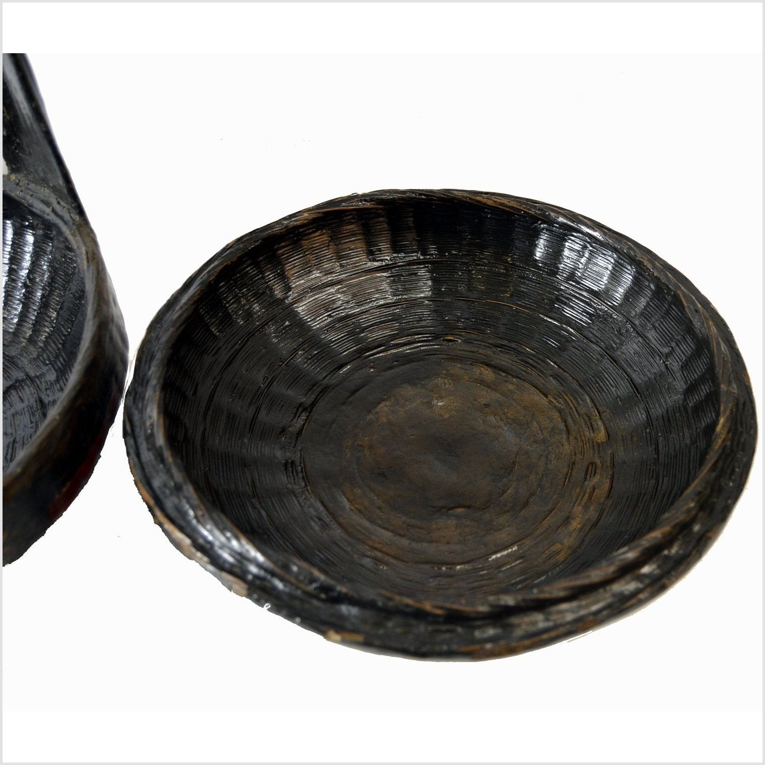 Vintage Chinese Ornate Dowry Basket-7. Asian & Chinese Furniture, Art, Antiques, Vintage Home Décor for sale at FEA Home