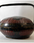 Vintage Chinese Ornate Dowry Basket-1. Asian & Chinese Furniture, Art, Antiques, Vintage Home Décor for sale at FEA Home