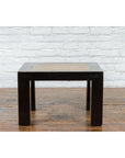 Vintage Chinese Square Side Table with Inset-10. Asian & Chinese Furniture, Art, Antiques, Vintage Home Décor for sale at FEA Home