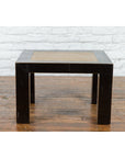 Vintage Chinese Square Side Table with Inset-2. Asian & Chinese Furniture, Art, Antiques, Vintage Home Décor for sale at FEA Home