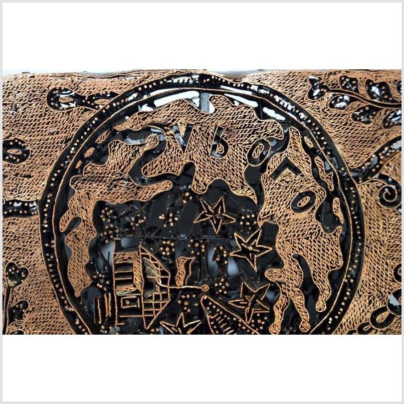 Vintage Copper Batek Ink Block / Stamp-2. Asian & Chinese Furniture, Art, Antiques, Vintage Home Décor for sale at FEA Home