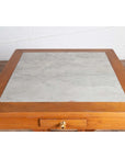 Vintage Dutch Colonial Indonesian Square Center Table with Marble Inset-9. Asian & Chinese Furniture, Art, Antiques, Vintage Home Décor for sale at FEA Home