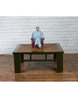 Vintage Glazed Porcelain Statuette of Mao Zedong Seated on an Armchair-8. Asian & Chinese Furniture, Art, Antiques, Vintage Home Décor for sale at FEA Home