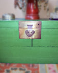 Vintage Green Chinese Chest-1. Asian & Chinese Furniture, Art, Antiques, Vintage Home Décor for sale at FEA Home