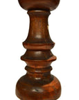 Vintage Hand Carved Candle Holder Dutch Influence-6. Asian & Chinese Furniture, Art, Antiques, Vintage Home Décor for sale at FEA Home