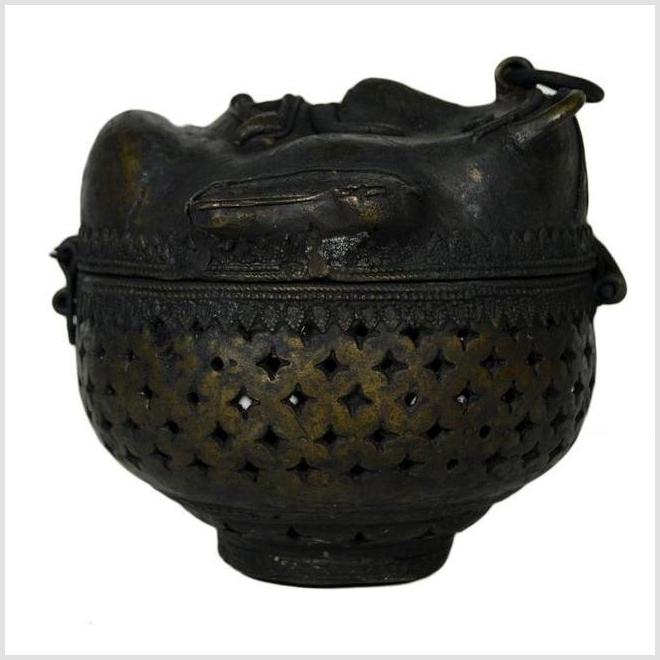 Vintage India Incense Burner-3. Asian & Chinese Furniture, Art, Antiques, Vintage Home Décor for sale at FEA Home