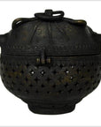 Vintage India Incense Burner-5. Asian & Chinese Furniture, Art, Antiques, Vintage Home Décor for sale at FEA Home
