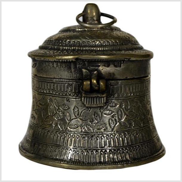 Vintage India Orissa Hand Hammered Incense Burner-6. Asian & Chinese Furniture, Art, Antiques, Vintage Home Décor for sale at FEA Home