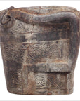 Vintage Indian Wooden Pitcher-1. Asian & Chinese Furniture, Art, Antiques, Vintage Home Décor for sale at FEA Home